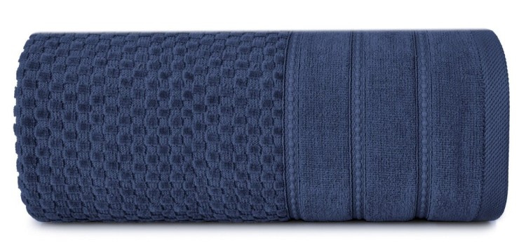 Ręcznik 30x50 500g 100% Bawełna Adore Granatowy Eurofirany