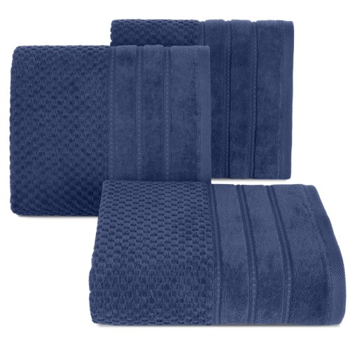 Ręcznik 50x90 500g 100% Bawełna Adore Granatowy Eurofirany