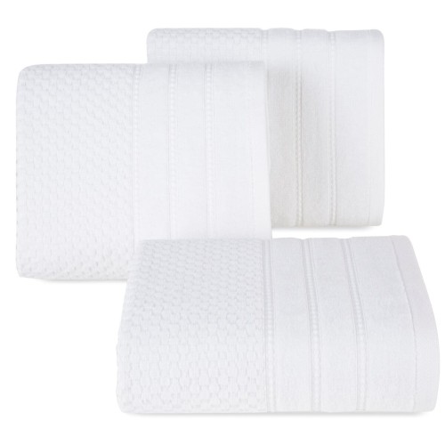 Ręcznik 70x140 500g 100% Bawełna Adore Biały Eurofirany