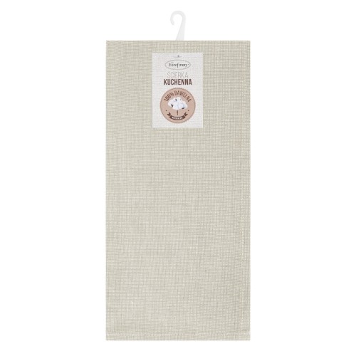 Zestaw Ściereczek Kuchennych 2x 50x70cm 100% Bawełna Karin Beżowe Eurofirany