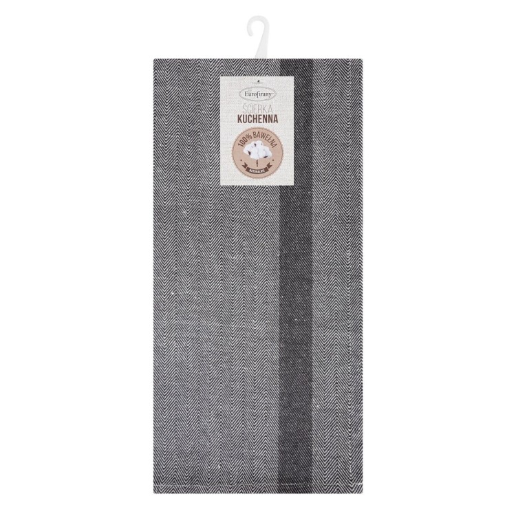 Ściereczka Kuchenna 50x70cm 100% Bawełna Olivia 11 Stalowa Eurofirany