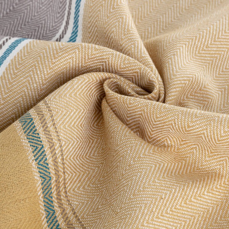 Ściereczka Kuchenna 50x70cm 100% Bawełna Olivia 1 Beż + Niebieski Eurofirany