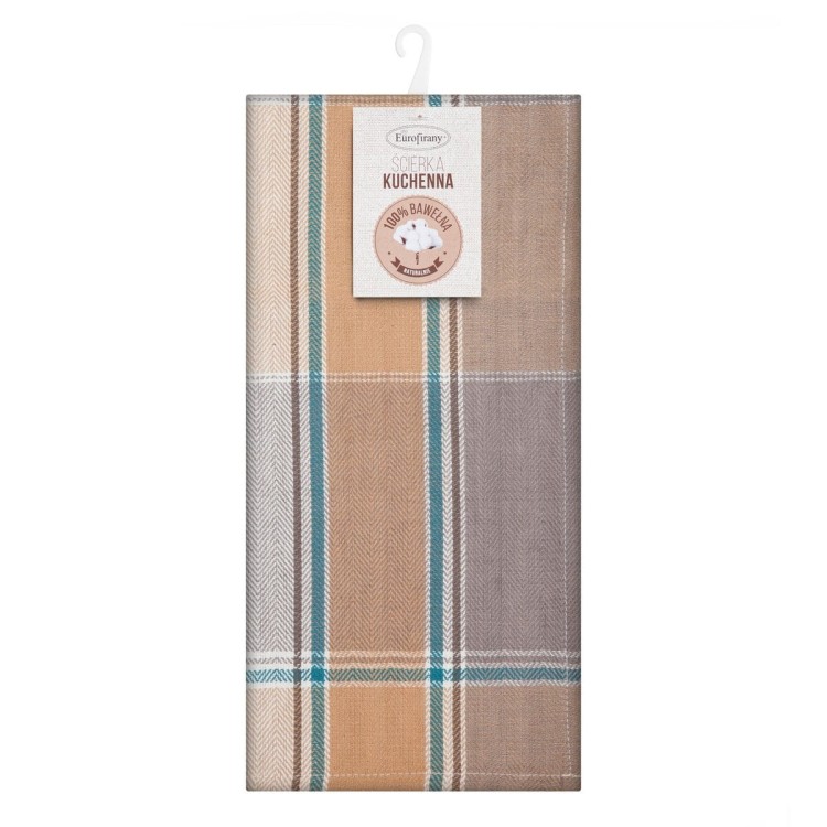 Ściereczka Kuchenna 50x70cm 100% Bawełna Olivia 2 Beż Eurofirany
