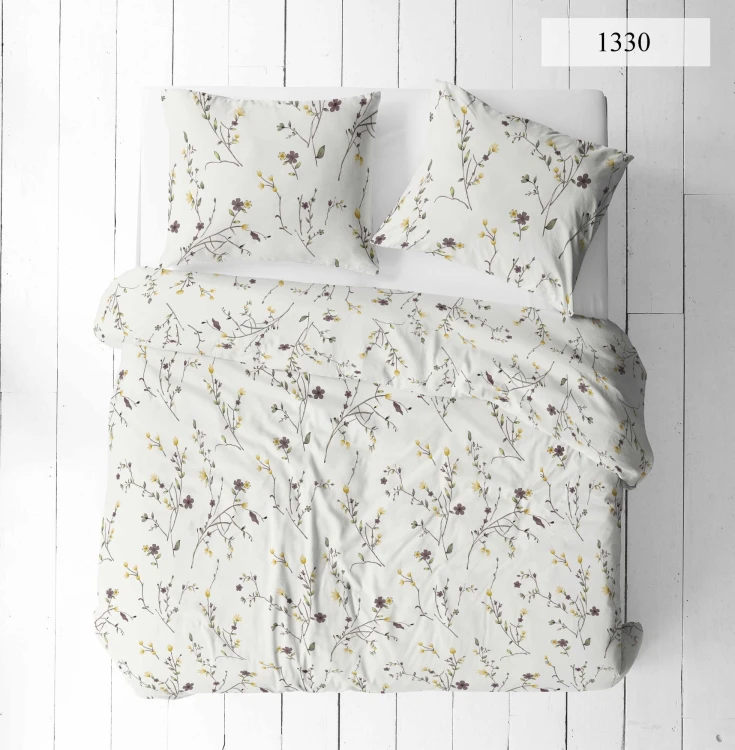 Pościel 180x200 + 2 Poszewki 100% Bawełna P1330 Famitex