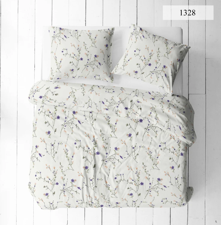 Pościel 200x200 + 2 Poszewki 100% Bawełna P1328 Famitex