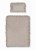 Pościel z Falbaną 100x135 100% Bawełna Pure Taupe Detexpol