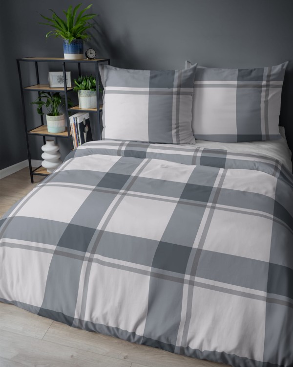 Pościel 220x200 + 2 Poszewki Satyna 100% Bawełna 5218A Detexpol