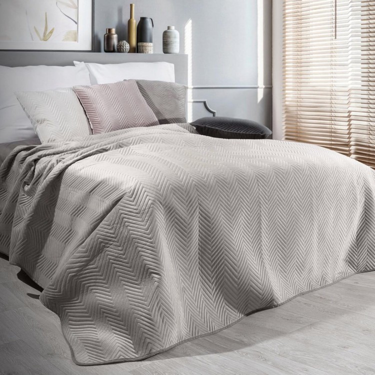 Narzuta Velvet 170x210 Sofia Beżowa Eurofirany