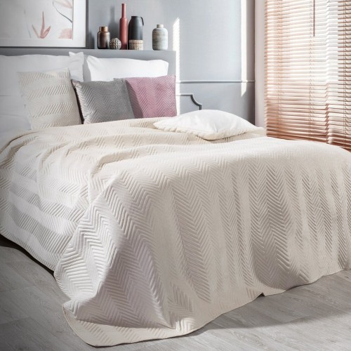 Narzuta Velvet 220x240 Sofia Kremowa Eurofirany
