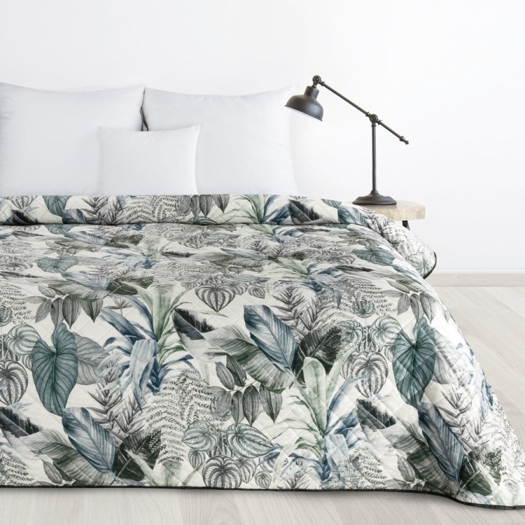 Narzuta 170x210 Davos 2 Zielono-Srebrna Design91