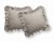 Poszewka z Falbaną 40x40 100% Bawełna Pure Taupe Detexpol