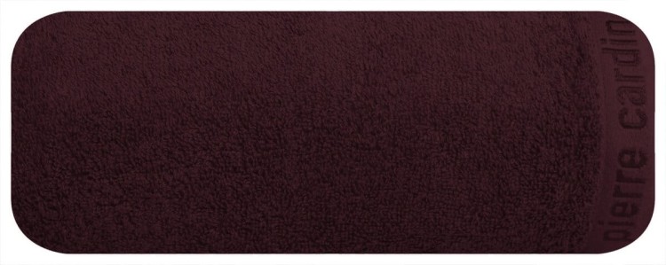 Komplet Trzech Ręczników 100% Bawełna 430g PIERRE CARDIN EVI Burgundowy Eurofirany
