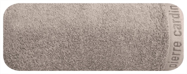 Komplet Trzech Ręczników 100% Bawełna 430g PIERRE CARDIN EVI Ciemny Beżowy Eurofirany