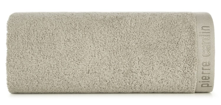 Komplet Trzech Ręczników 100% Bawełna 430g PIERRE CARDIN EVI Jasny Beżowy Eurofirany