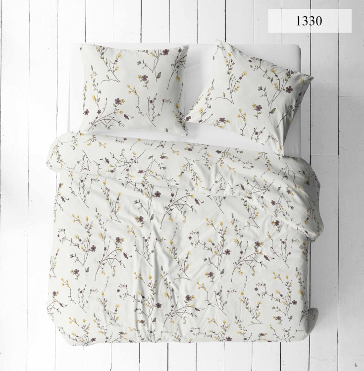 Pościel 160x200 + 2 Poszewki 100% Bawełna P1330 Famitex