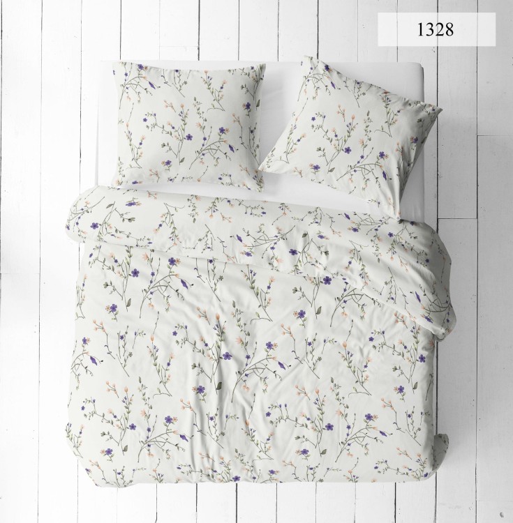 Pościel 160x200 + 2 Poszewki 100% Bawełna P1328 Fabryka Pościeli