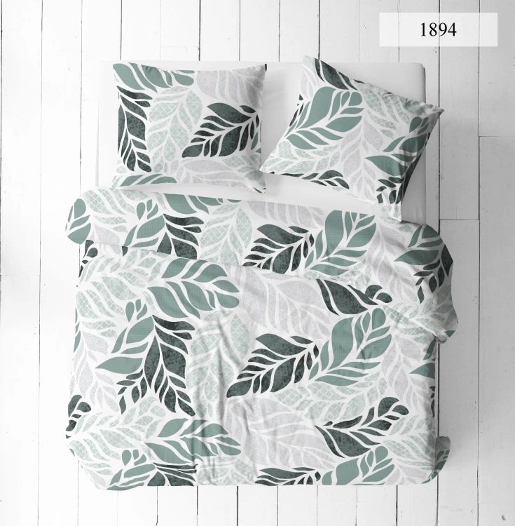 Pościel 160x200 + 2 Poszewki 100% Bawełna P1894 Fabryka Pościeli