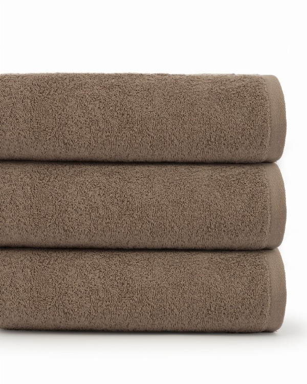 Ręcznik 50x90cm 450g 100% Bawełna Primo Taupe Detexpol