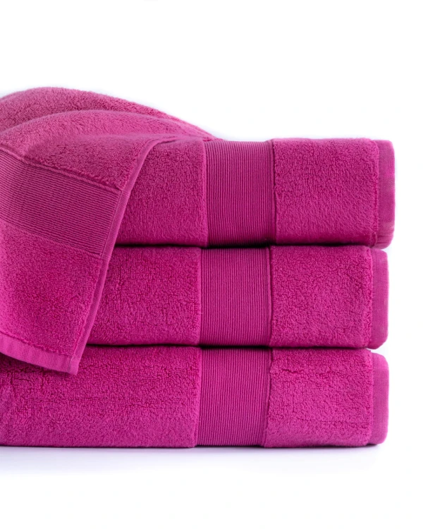 Ręcznik 50x90cm 600g 100% Bawełna FUCHSIA Rocco Detexpol