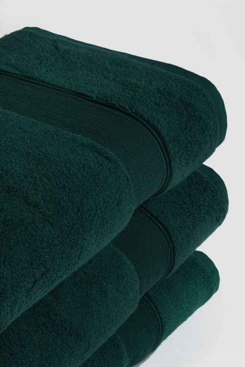 Ręcznik 50x90cm 600g 100% Bawełna DARK GREEN Rocco Detexpol