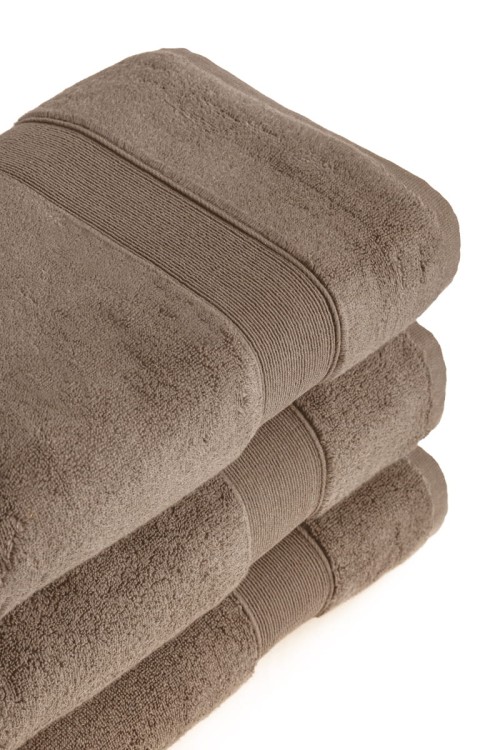 Ręcznik 50x90cm 600g 100% Bawełna TAUPE Rocco Detexpol