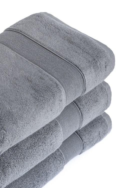 Ręcznik 70x140cm 600g 100% Bawełna GREY Rocco Detexpol