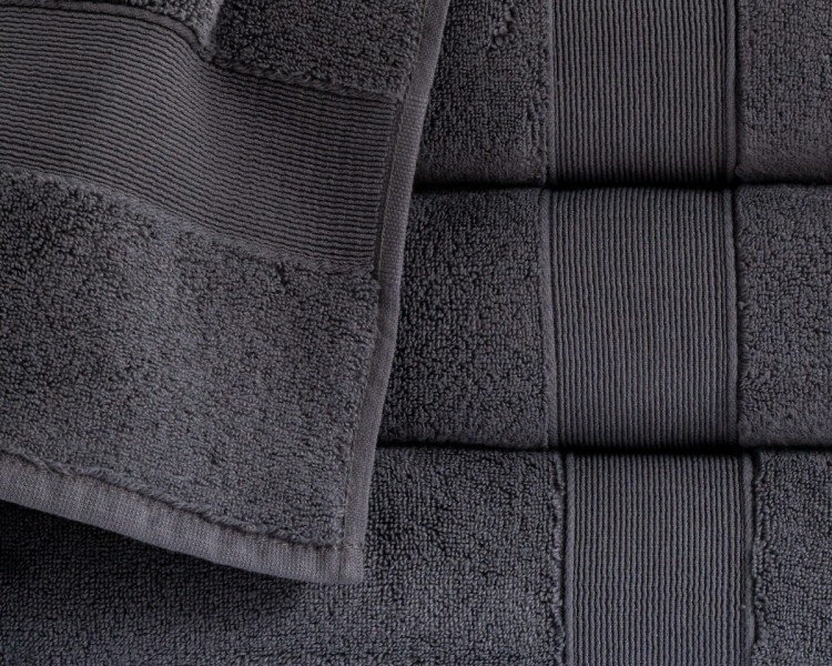 Ręcznik 70x140cm 600g 100% Bawełna DARK GREY Rocco Detexpol
