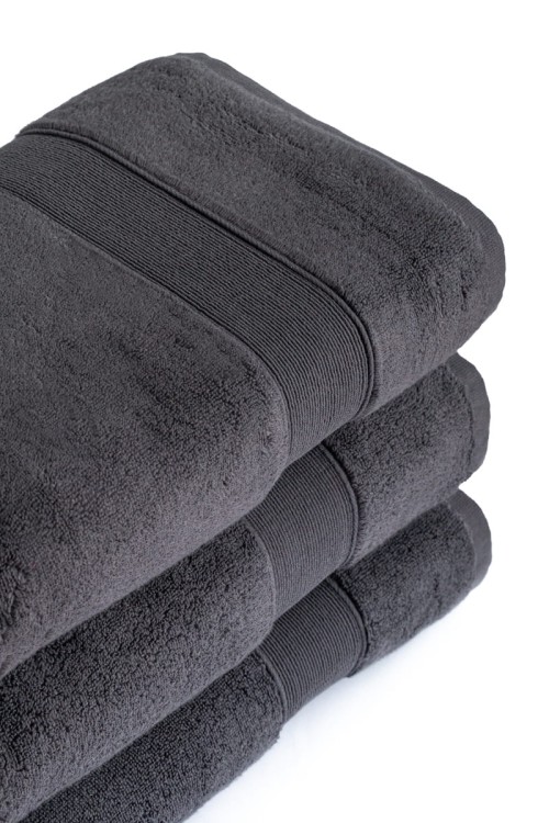 Ręcznik 70x140cm 600g 100% Bawełna DARK GREY Rocco Detexpol