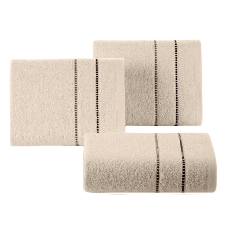 Ręcznik 50x90 500g 100% Bawełna Suzi Beżowy Eurofirany
