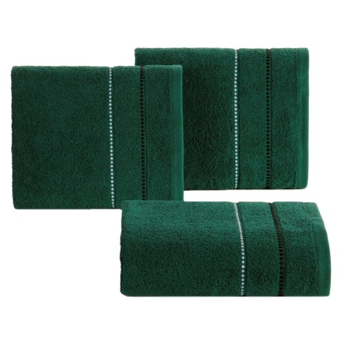 Ręcznik 70x140 500g 100% Bawełna Suzi Ciemna Zieleń Eurofirany