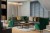 Narzuta Velvet 70x160 Sofia Ciemna Zieleń Eurofirany