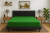 Prześcieradło z gumką 160x200 cm Ciemny Zielony Frotte Delta