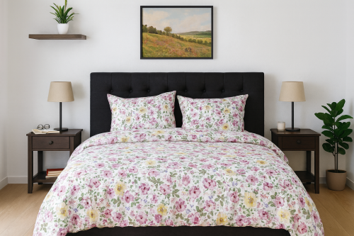 Pościel 180x200 + 2 Poszewki 100% Bawełna P1139 Famitex