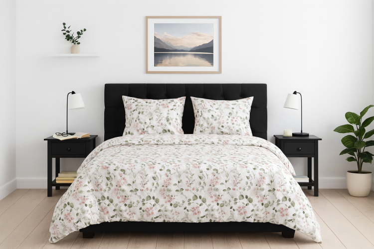 Pościel 220x200 + 2 Poszewki 100% Bawełna P1610 Famitex