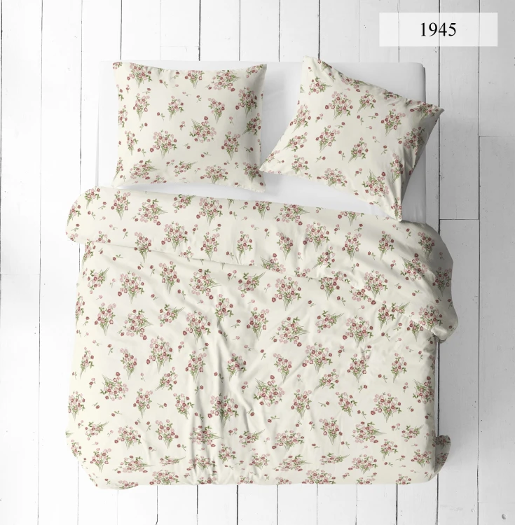 Pościel 220x200 + 2 Poszewki 100% Bawełna P1945 Famitex