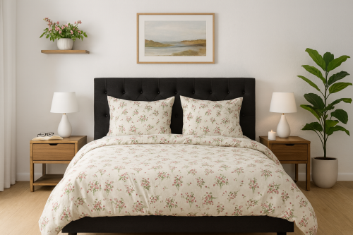 Pościel 220x200 + 2 Poszewki 100% Bawełna P1945 Famitex