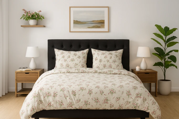 Pościel 220x200 + 2 Poszewki 100% Bawełna P1945 Famitex