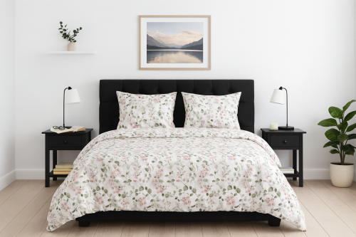 Pościel 200x200cm + 2 Poszewki 100% Bawełna P1610 Fabryka-Pościeli