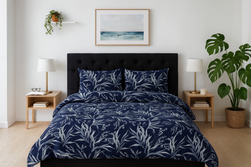 Pościel 200x200cm + 2 Poszewki 100% Bawełna P1940  Fabryka-Pościeli