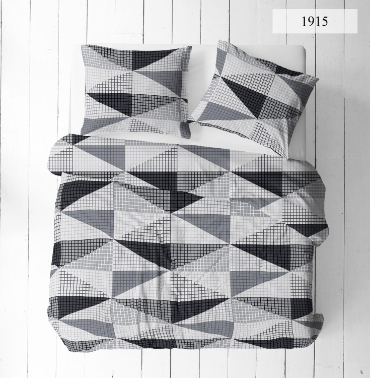 Pościel 200x200cm + 2 Poszewki 100% Bawełna P1915 Fabryka-Pościeli