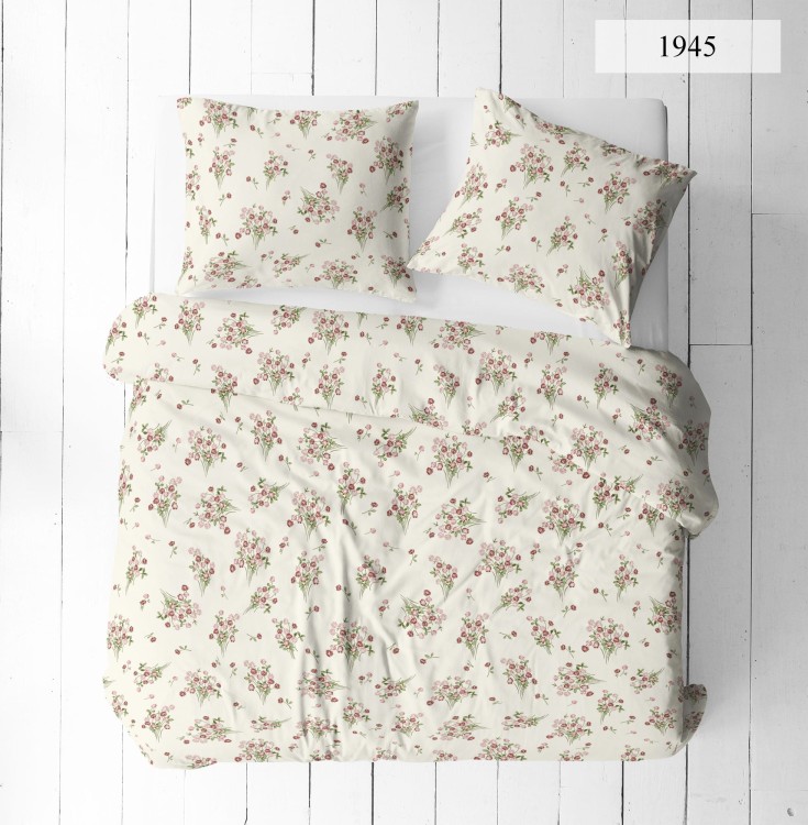 Pościel 180x200 + 2 Poszewki 100% Bawełna P1945 Famitex