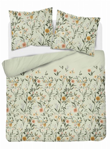 Pościel 160x200 + 2 Poszewki Satyna 100% Bawełna 5538B Detexpol