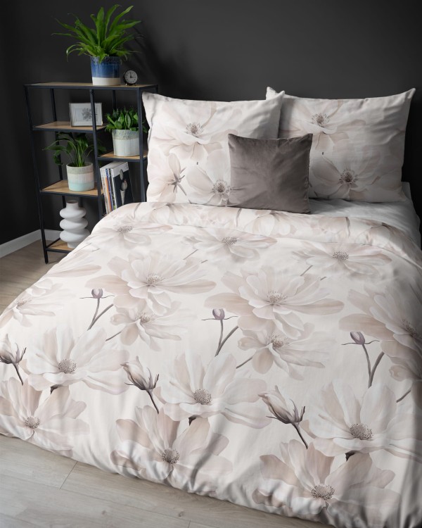 Pościel 220x200 + 2 Poszewki Satyna 100% Bawełna 5536B Detexpol