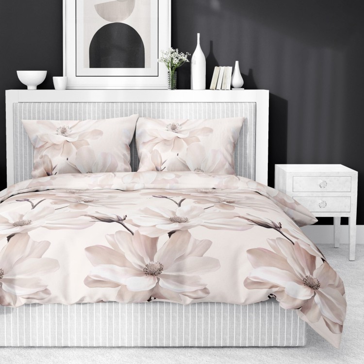 Pościel 220x200 + 2 Poszewki Satyna 100% Bawełna 5536B Detexpol