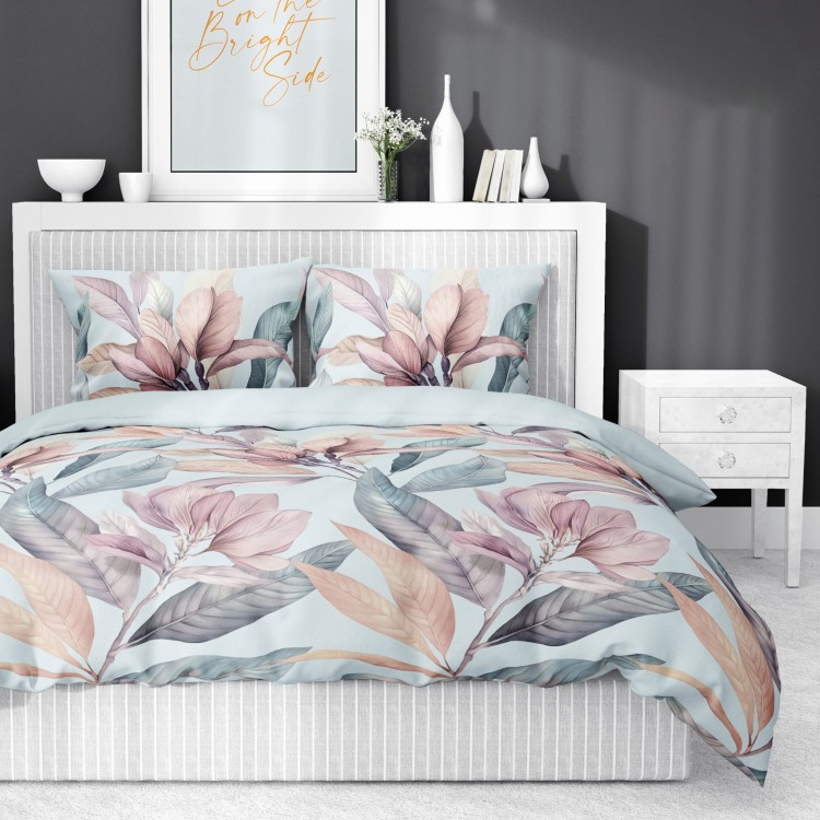 Pościel 220x200 + 2 Poszewki Satyna 100% Bawełna 5539A Detexpol