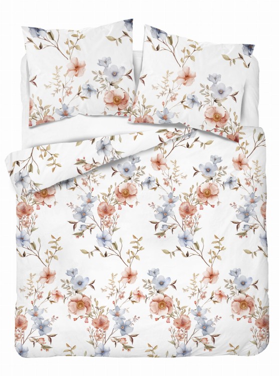 Pościel Flanela 160x200 100% Bawełna 5635A Detexpol