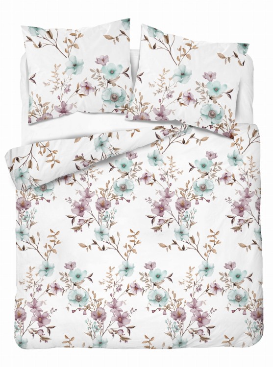 Pościel Flanela 160x200 100% Bawełna 5635B Detexpol