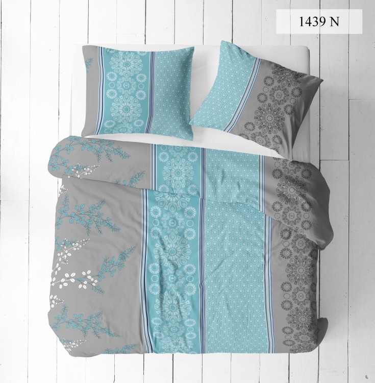 Polska Pościel z Kory 160x200cm 100% Bawełna FK1439 Fabryka Pościeli