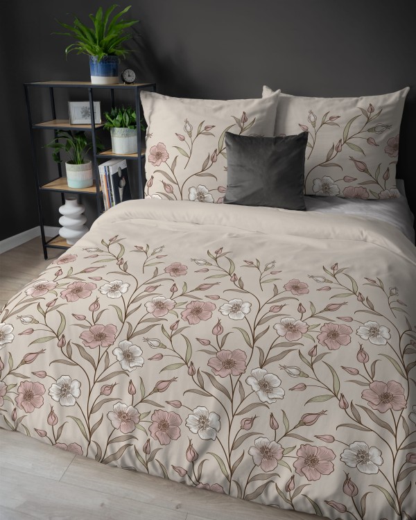 Pościel Flanela 220x200 100% Bawełna 5633B Detexpol