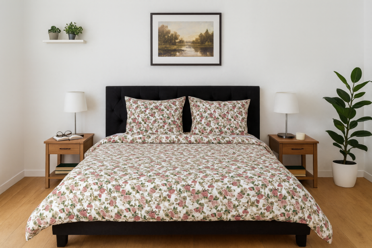 Pościel 160x200 + 2 Poszewki 100% Bawełna P1796 Famitex